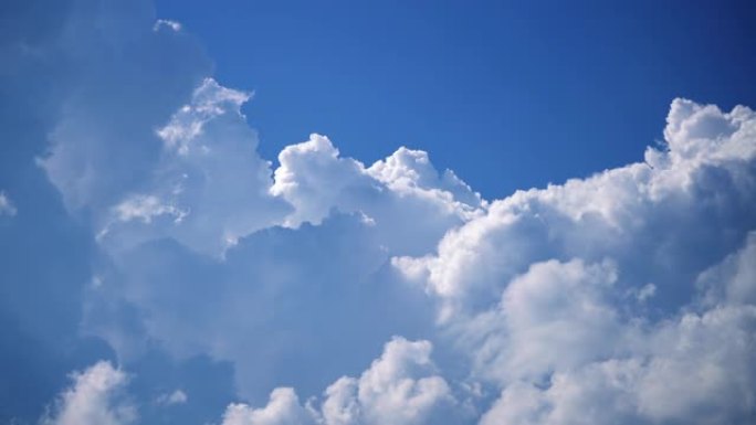 特写云天时间流逝浓积云积雨云风起云涌