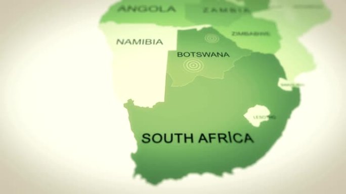 非洲地图地球全球地图绿色
