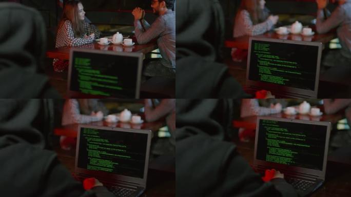 在咖啡馆工作的程序员