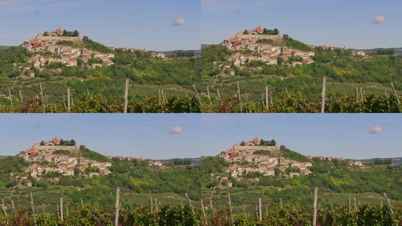 Ds istrian town on the hill-motovun