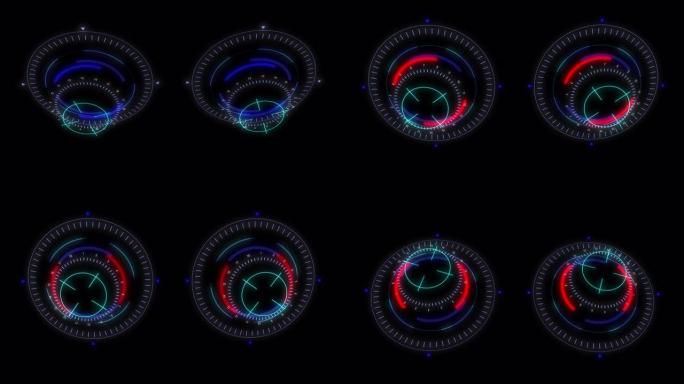 HUD元件-数字加载响度调节器。