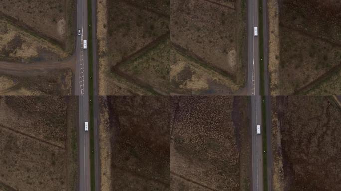 房车在街上行驶房车在街上行驶