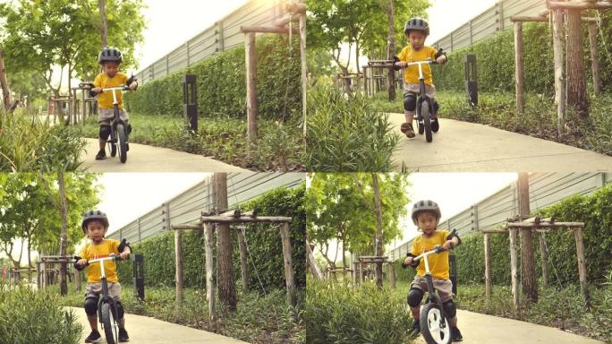 孩子骑自行车孩子骑自行车小孩成长