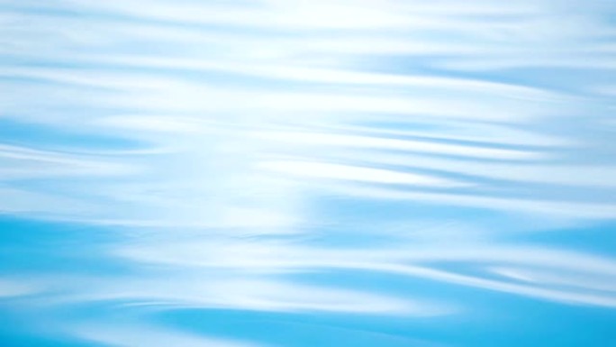 斯洛莫蓝水波表面背景。