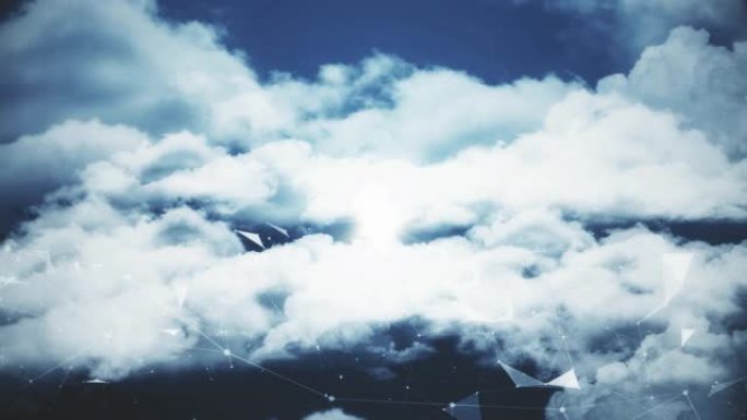 云之间的飞行云层云海点线面
