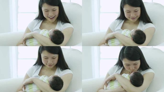 母乳喂养婴儿母乳小宝宝母子