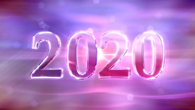 新年2020可循环背景
