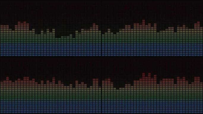 声波噪音音乐声波跳动音频音乐律动背景