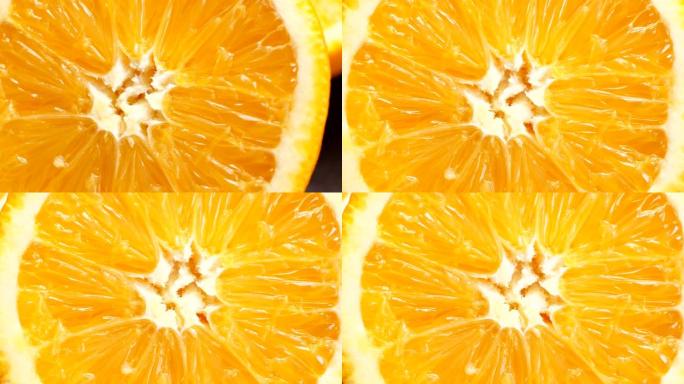 橙色水果特写橙子特写鲜橙维生素C