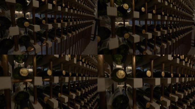 酒窖里的葡萄酒葡萄酒窖