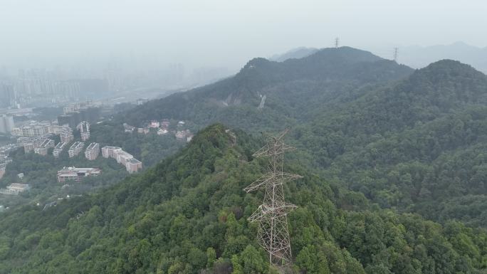 航拍重庆龙脊山