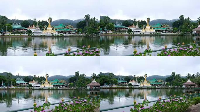 泰国湄宏顺钟康寺景观