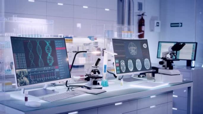未来实验室设备-脑电波和DNA扫描研究