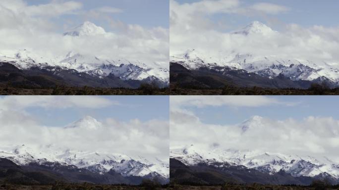 阿根廷巴塔哥尼亚的拉宁火山。