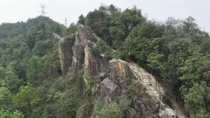 航拍重庆龙脊山