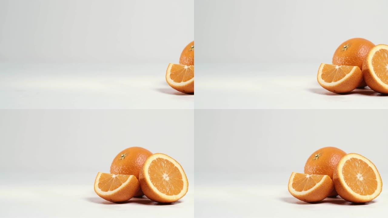 采摘的橙色水果橙色水果