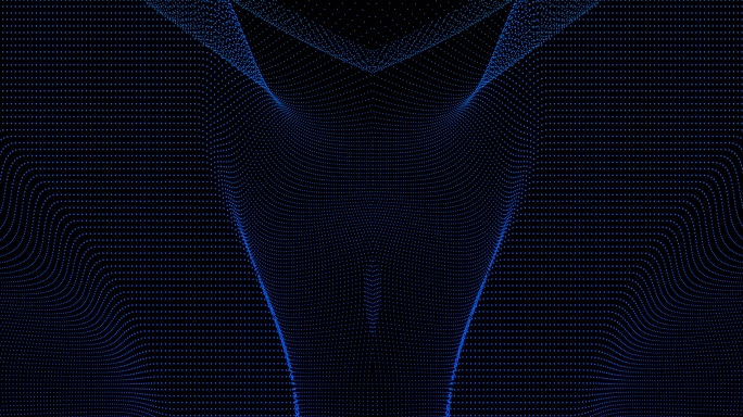 【4K时尚背景】虚暗光线科技线条蓝紫光影