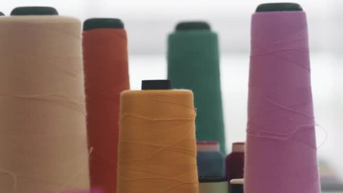 时尚产业缝纫机专用线线卷棉线轴