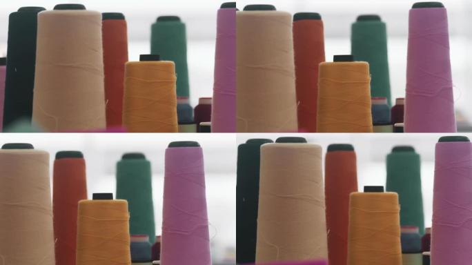 时尚产业缝纫机专用线线卷棉线轴