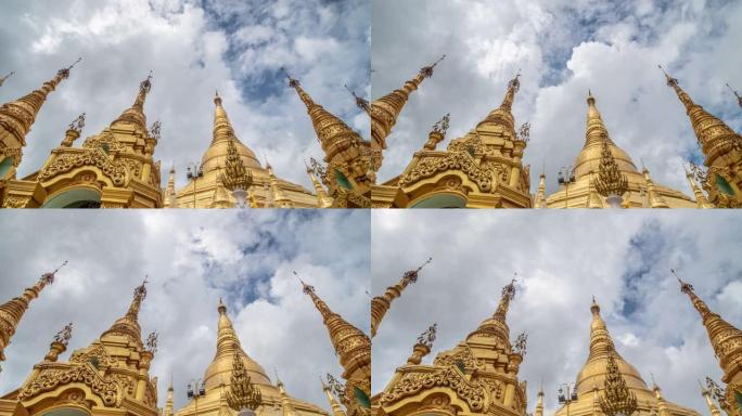 Shwedagon temple,仰光,缅甸