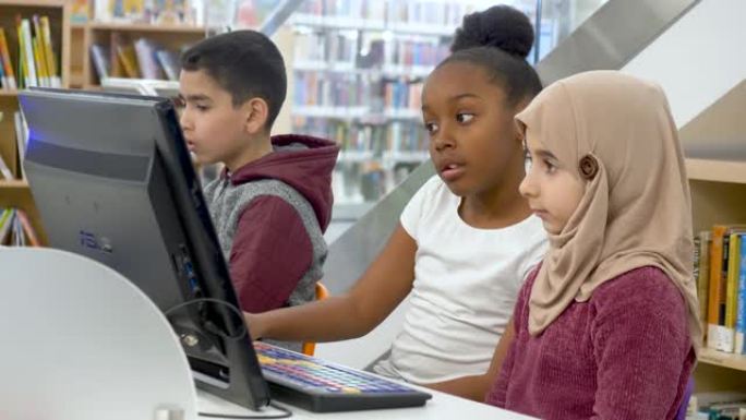 学龄前儿童学习如何使用计算机