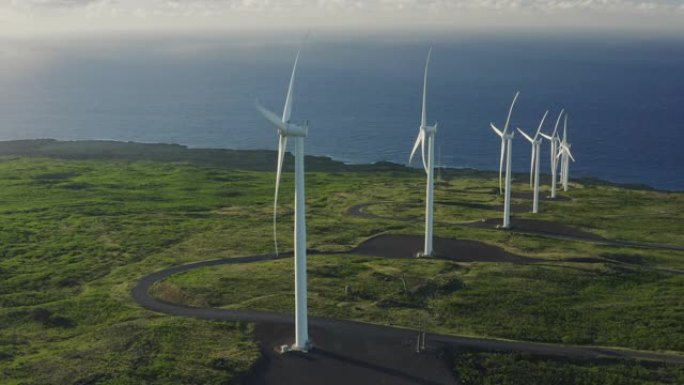 大风天使煤炭远离风车风力发电清洁能源