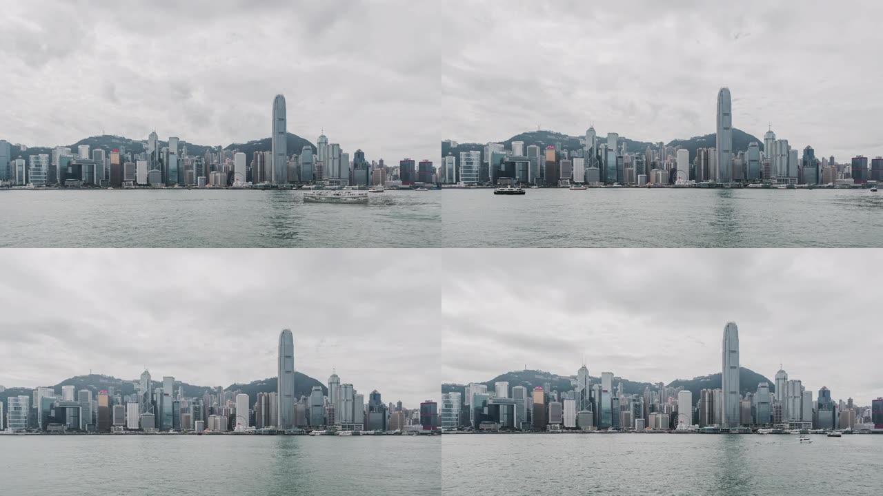 T/L WS ZI香港维多利亚港全景