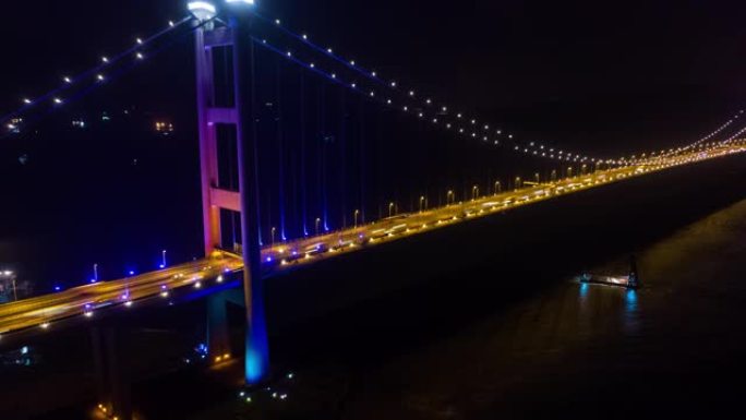 香港马大桥夜间过度流失