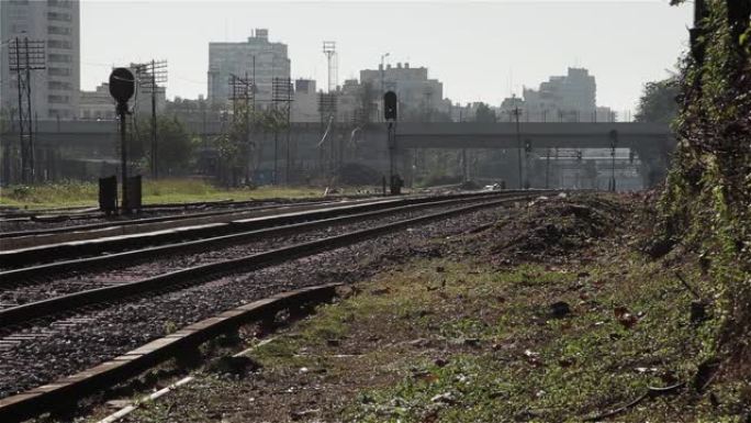 布宜诺斯艾利斯 (阿根廷) 的铁轨。