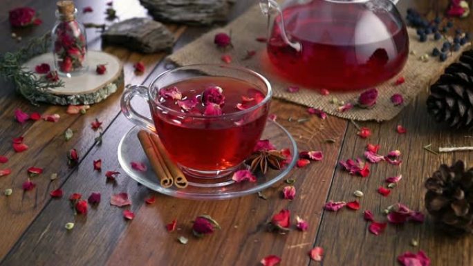 用玫瑰果制成的茶玫瑰果制成的茶
