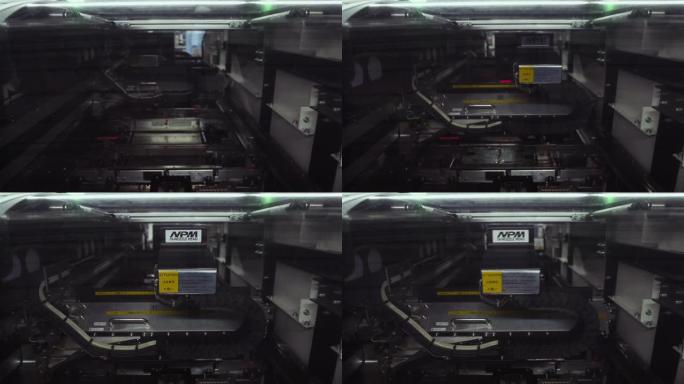 芯片贴片机贴片机贴装、印刷电路板组装和生产过程使用取置机。电脑厂。