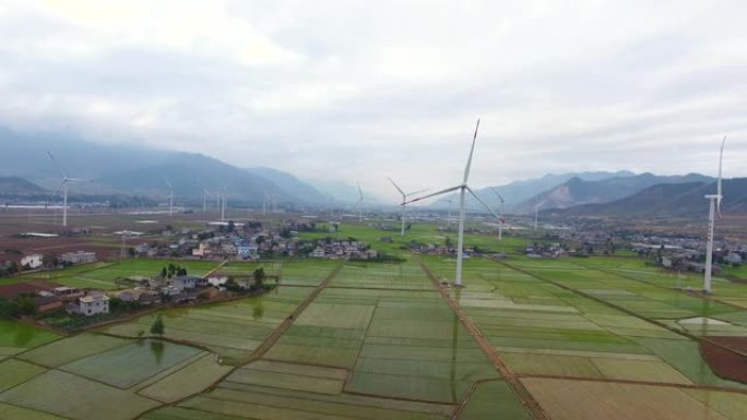 四川西昌风电场景观