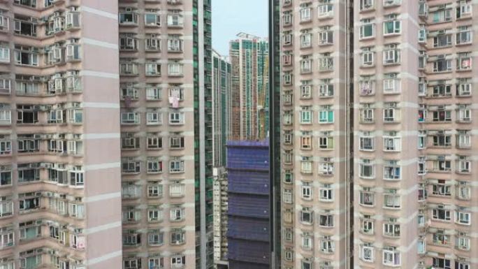 香港新界荃湾湾的住宅大厦