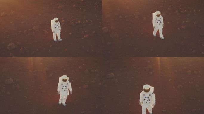 Aastronaut探索火星