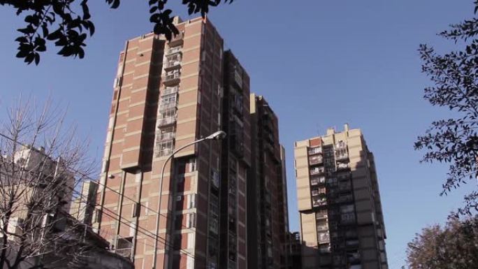 南美洲阿根廷布宜诺斯艾利斯的住宅区。