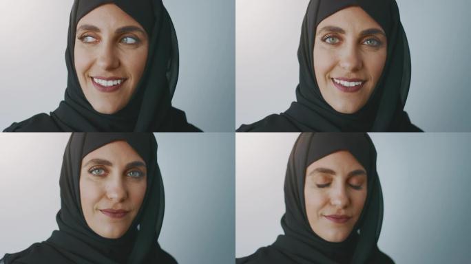 穆斯林妇女的肖像穆斯林妇女的肖像