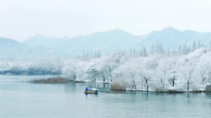 杭州景观杭州冬景