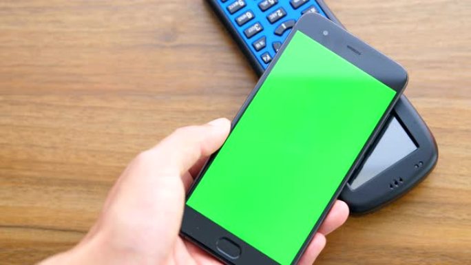 色度键，手机支付手机绿幕手机抠像手机扫码