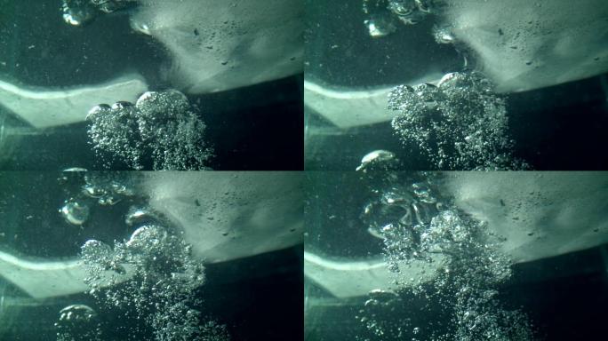 水泡跳舞水舞表演艺术水中光影水中演员