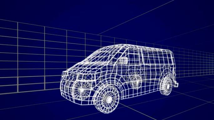 汽车4k 3d技术图纸