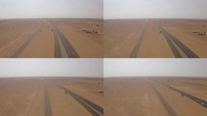 穿越沙漠的空中公路