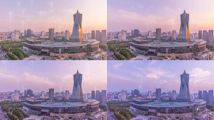 智能城市矩阵智慧城市杭州数据6G互联网络