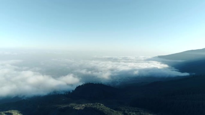 特内里费火山景观云海