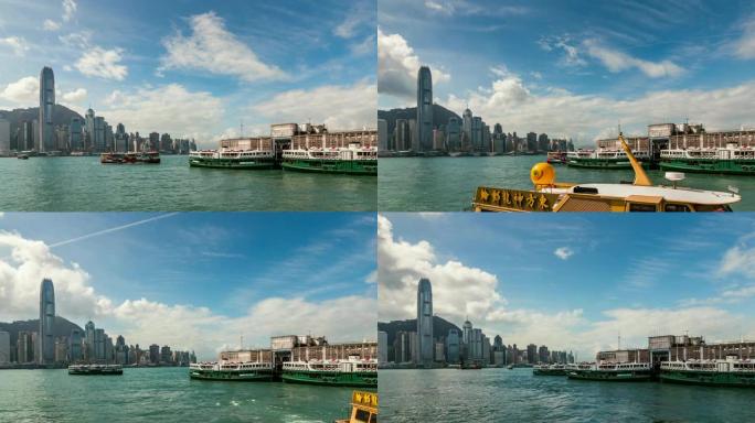 4K TL香港太平山及天星码头城景