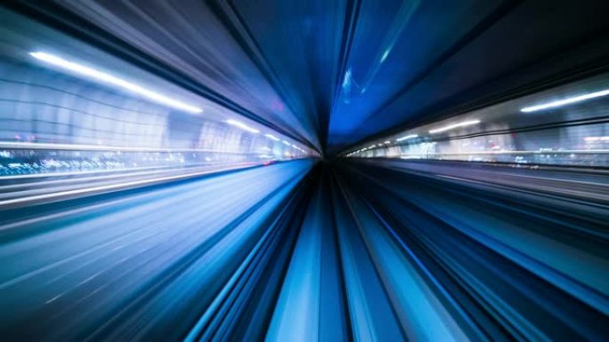公路隧道中的抽象速度运动