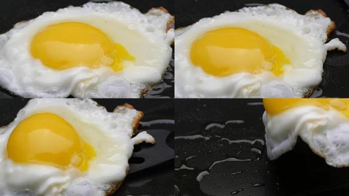 煎蛋。煎蛋荷包蛋