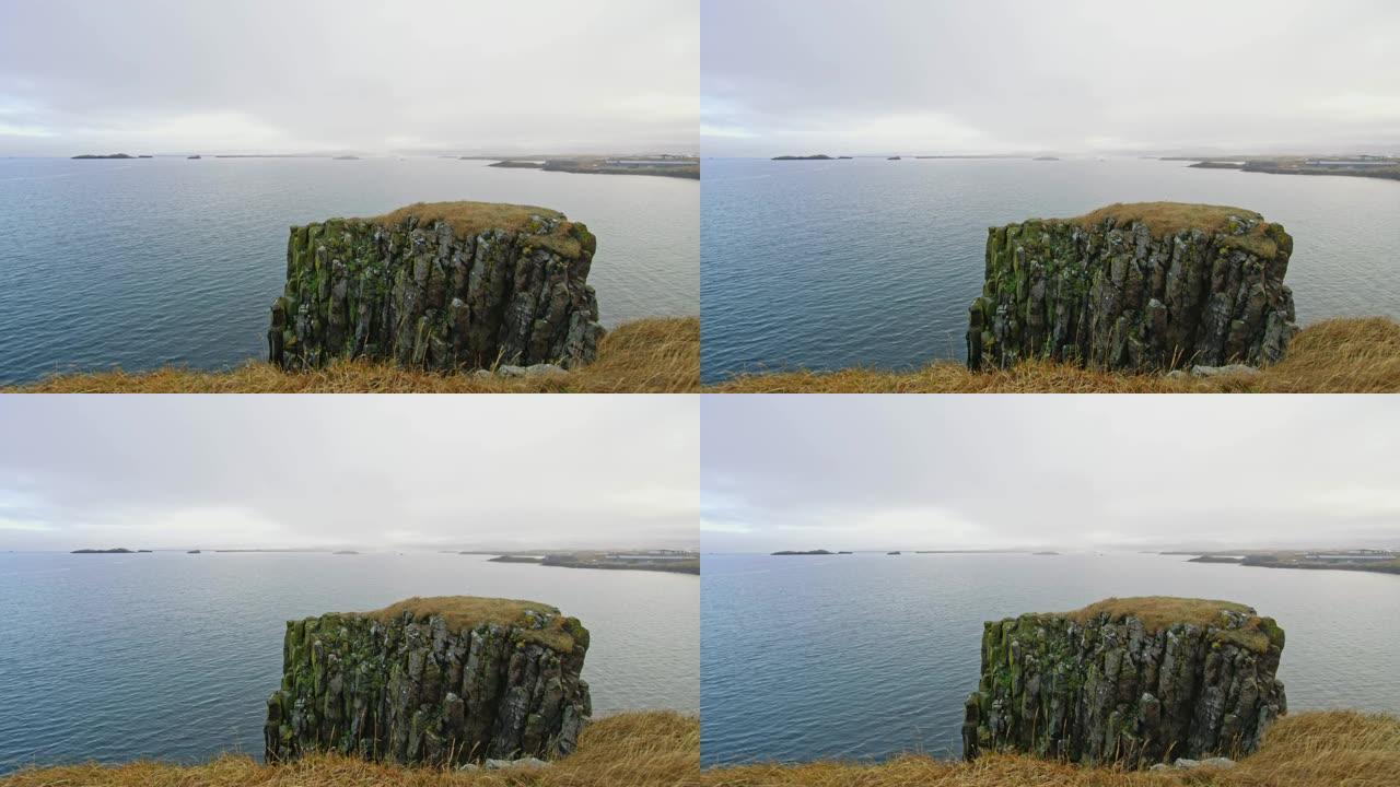 冰岛WS风景海景空镜素材
