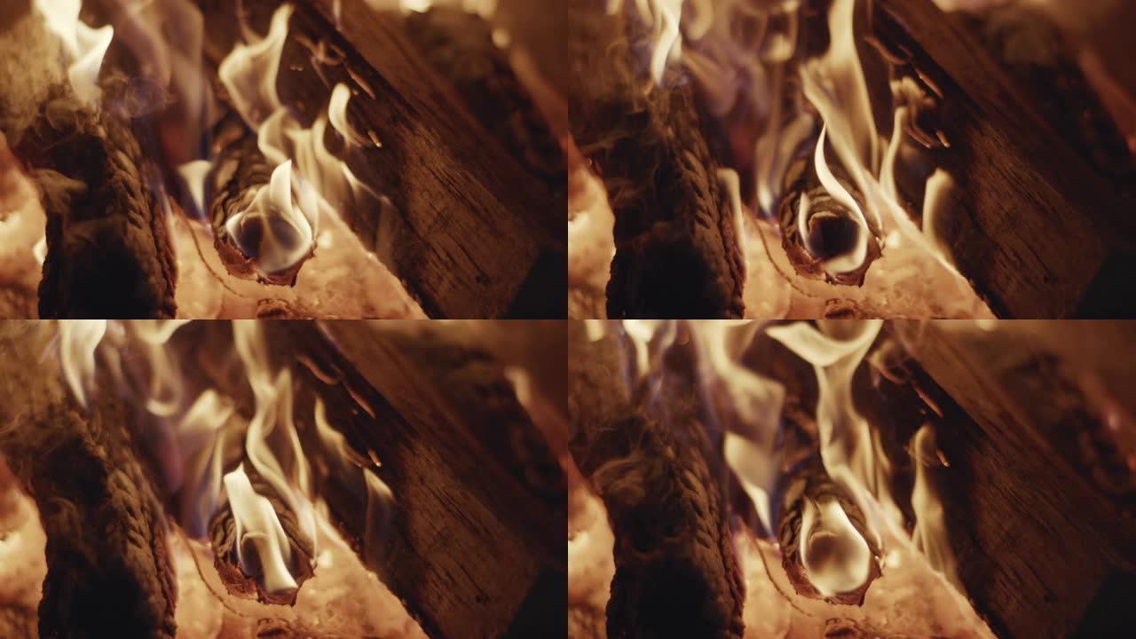 火木材炭火燃烧火焰木棍