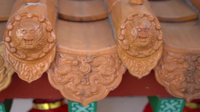 中国传统屋顶和天花板装饰与艺术工艺