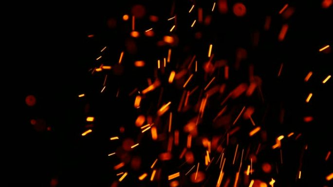 火的火花背景